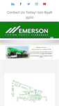 Mobile Screenshot of emersoncranes.com